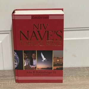 Zondervan Holy Bible NIV Naves Topical Holy‎ Bible Hard Cover Kohlenberger